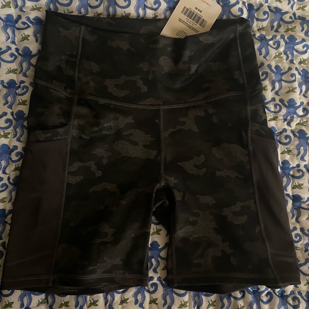Black Camo Shorts Nwt